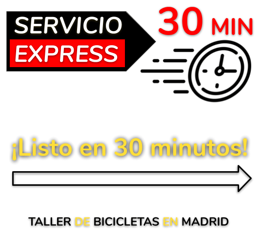Servicio express de bicicletas en Madrid